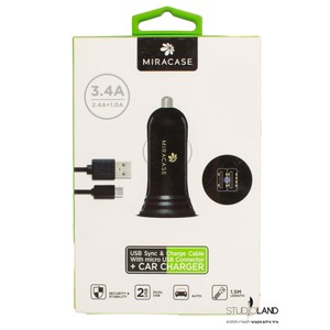 מטען micro usb לאוטו 