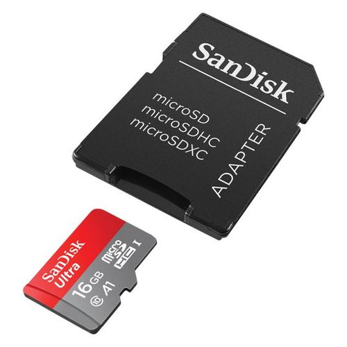 כרטיס זיכרון SanDisk Ultra microSD UHS-I 16GB