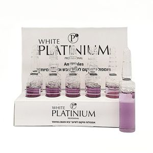 אמפולות לשיער יבש ופגום במיוחד - WHITE PLATINIUM ווייט פלטיניום