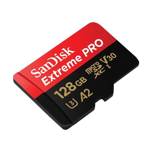 כרטיס זיכרון SanDisk Extreme Pro microSDHC 128GB 