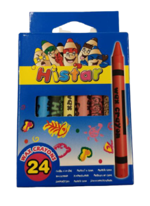 צבעי שעווה איכותיים 24 גוונים