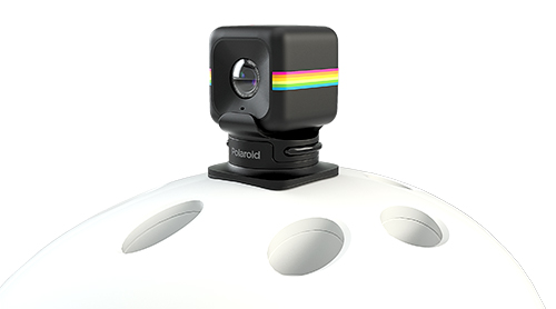 חיבור לקסדה Polaroid Cube Helmet Mount