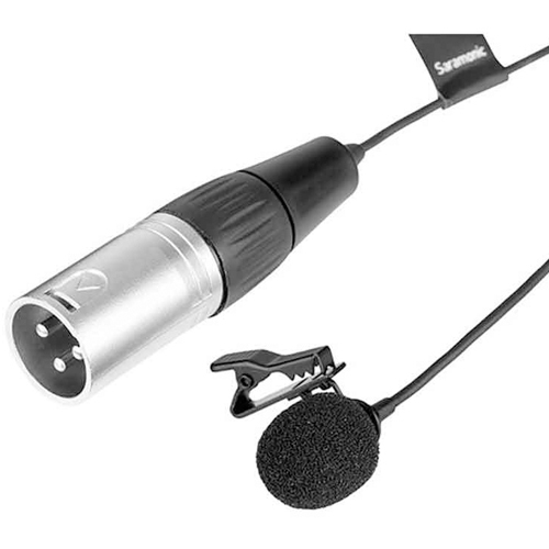 מיקרופון דש עם חיבור XLR דגם Saramonic XLAVMIC-C