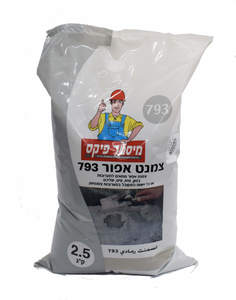 מלט פיקס 2.5 קג אפור