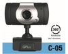 מצלמת רשת ומיקרופון GPlus Webcam HD 720P C-05