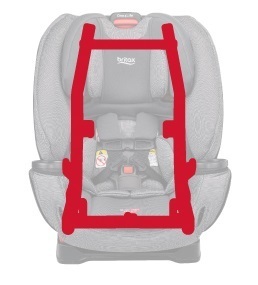 מושב בטיחות One4Life SafeWash BRITAX וואן 4 לייף ברייטקס Graphite Onyx