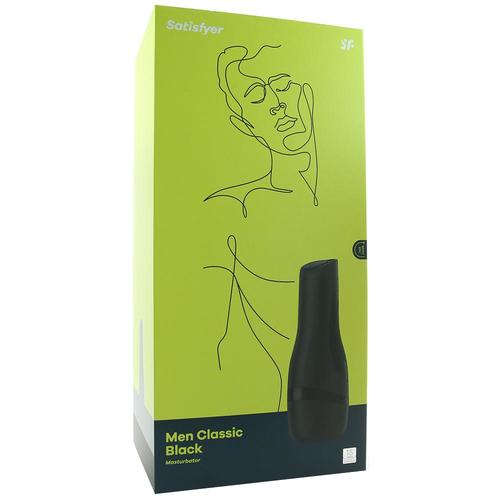 פלשלייט Satisfyer Men עם פס שחור המקורי במחיר הזול בישראל