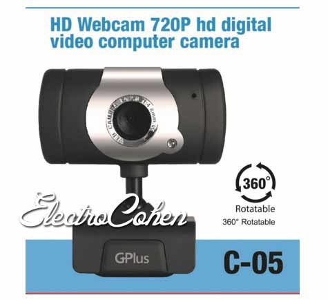 מצלמת רשת ומיקרופון 720p HD