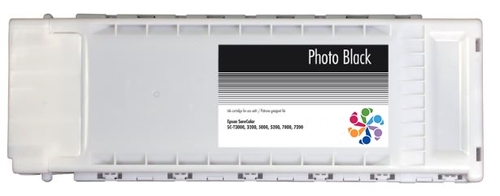 סט קסטות דיו ל Epson SC-T3000,T5000,T7000  
