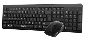 סט מקלדת ועכבר אלחוטי HAVIT KB260GCM