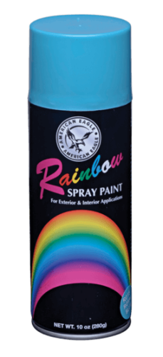ספריי צבע תכלת - ריינבו Rainbow