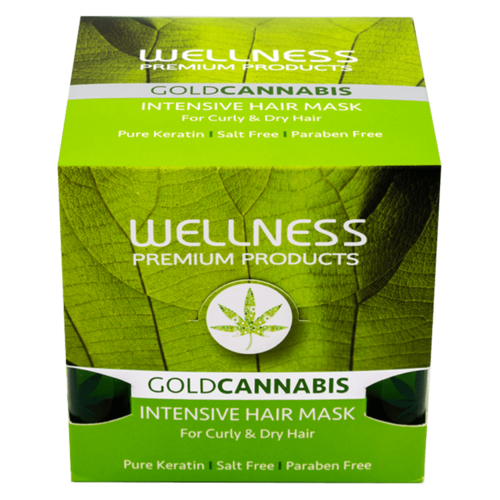 מסכה אורגנית מבית WELLNESS לכל סוגי השיער 500 מ
