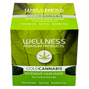 מסכה אורגנית מבית WELLNESS לכל סוגי השיער 500 מ"ל
