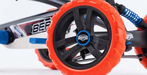 מכונית באגי לפעוטות ולילדים 2 ב 1 עם מוט דחיפה להורים ופדלים באזזי בלום BUZZY BLOOM גיל 2-5 שנים