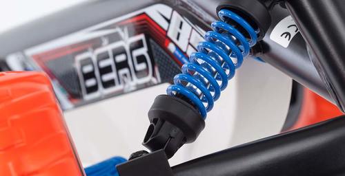 מכונית באגי לפעוטות ולילדים 2 ב 1 עם מוט דחיפה להורים ופדלים באזזי בלום BUZZY BLOOM גיל 2-5 שנים