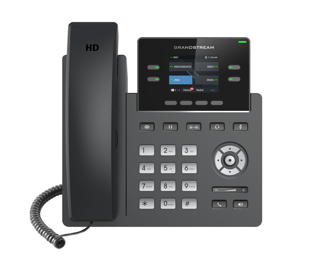 טלפון Grandstream GRP2612 2-line IP