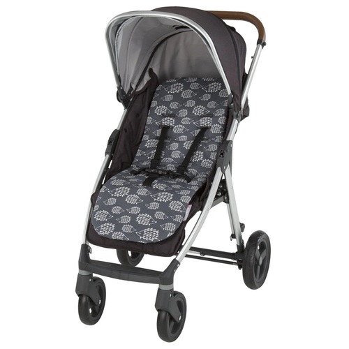 מזרון וריפודית לעגלה או טיולון Comfi-Cush במילוי ספוג זוכר יחודי - קיפודים