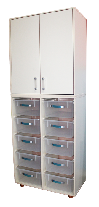 ארון 10 מיכלים + דלתות