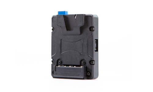 FXLION מתאם V-mount עם D-tap לחצובה