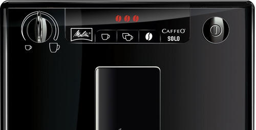 Melitta Caffeo Solo coffee machine pure black