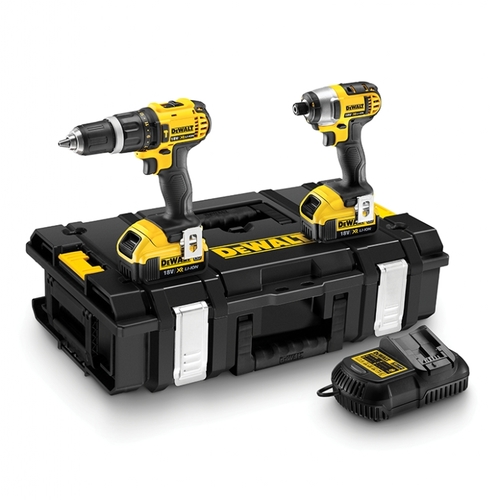 סט אימפקט ומקדחה רוטטת dewalt 18V DCK285M2