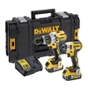 סט אימפקט ומקדחה רוטטת dewalt 18V DCK276P2