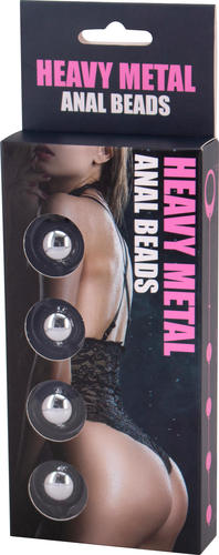 חרוזים אנאליים ממתכת    Seven Creations - Heavy Metal Analbeads