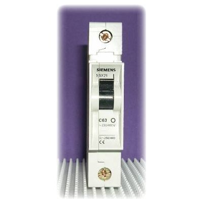  מפסק חצי אוטומטי חד פאזי SIEMENS 1X20A