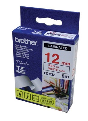 סרטים למכשירי תוויות (פיטאץ')  BROTHER TZ-232