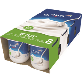 יוגורט ביו 3%- דנונה (8*150 מ