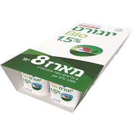 מאגדת יוגורט ביו 1.5%- תנובה (8*150 מ"ל)