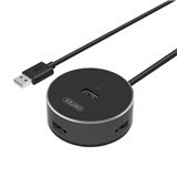 מפצל מעוצב אלומיניום  UNITEK USB2.0 4 PURT Y-2179B 