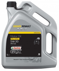 שמן מנוע קסטרול Castrol GTX RN-SPEC 5W-30 RN 720 5L