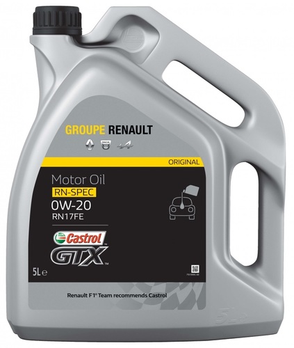 שמן מנוע Castrol GTX RN-SPEC 0W-20 RN 17 FE 5L