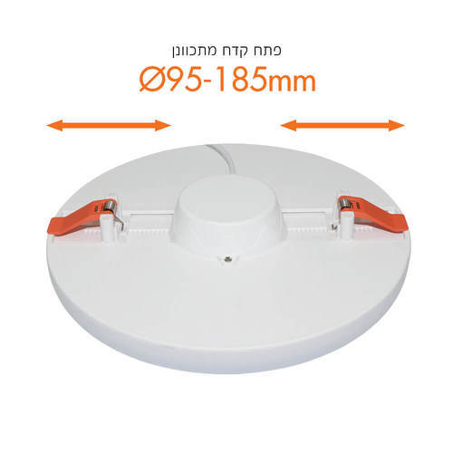 לד פאנל FLEX 22W, אור חם להתקנה תחת הטיח או על הטיח Nisko 
