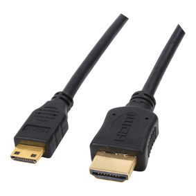 כבל HDMI TO מיני HDMI אורך 2 מטר 