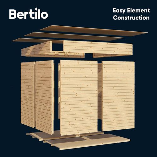 מחסן גינה עץ גארדן איקס 