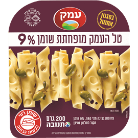 גבינה צהובה 9% טל העמק- תנובה (200 גר