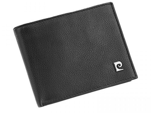 ארנק עור גדול מדהים לגבר עם תא מטבעות Pierre cardin