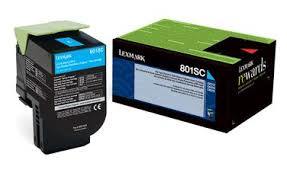 טונר כחול מקורי Lexmark 80C8XC0 4K