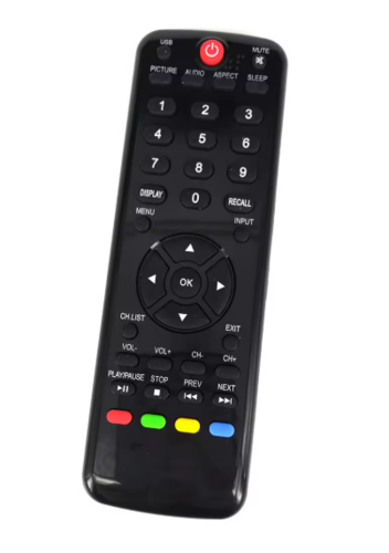 שלט תואם לטלויזיה הייר דגם HAIER SMART TV D18A