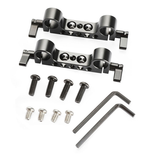 SmallRig2061 אוחזי 15mm Railblock קלים במיוחד (2 יחידות)