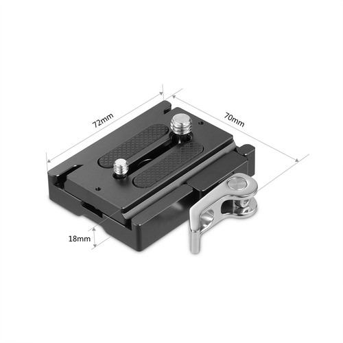 SmallRig 2144 תופסן ופלטת Quick Release (תומך Arca-type)