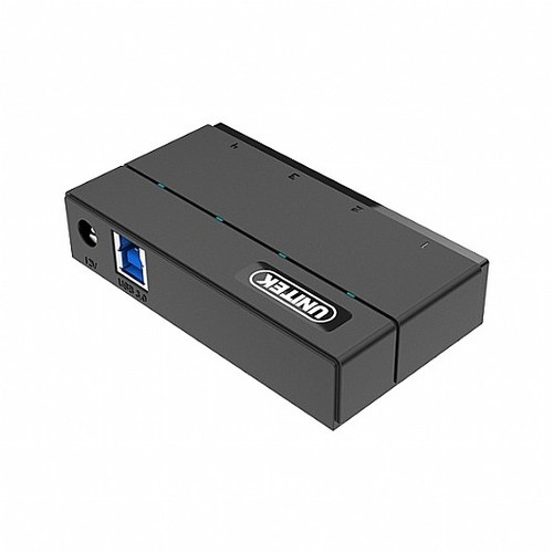 מפצל  Unitek USB3.0 4 port hub Y-HB03001