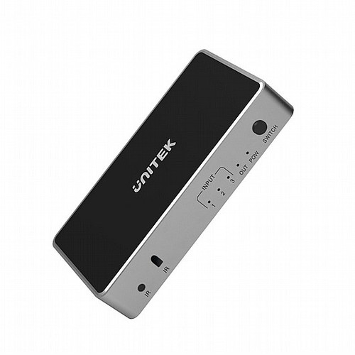 רכזת / ממתג UNTIEK 4K HDMI 1.4b Switch 3 In 1 Out V1111A