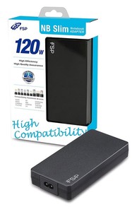 ספק כוח מטען למחשב נייד אוניברסלי NB Slim 120W FSP