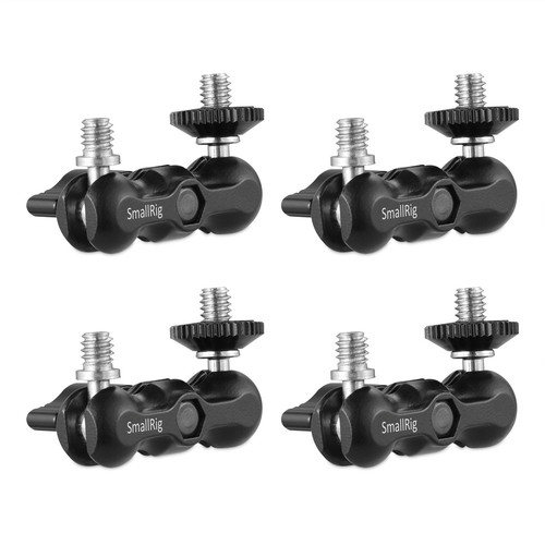 SmallRig2159 זרועות Magic Arm אוניברסליות עם ראש כדורי קטן (4 יחידות)