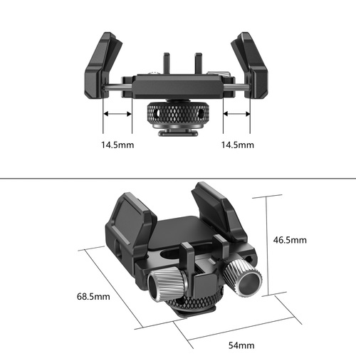 SmallRig 2343 תושבת אוניברסלית לכונן SSD חיצוני נייד 