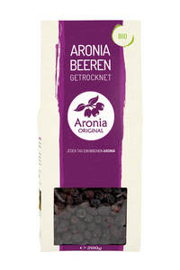 ארוניה מיובשות אורגניות 200 גרם עולם של טבע Organic Dried Aronia 200gr Olam Teva