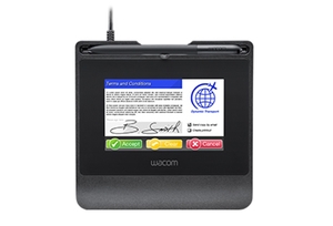 לוח חתימה דיגיטלי Wacom STU-540 colour LCD signature Tablet 